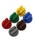 30 Pcs Knapsack Sprayer Accessory Set With Wide Angle Fan Shaped Nozzles for garden watering, colorful nozzle assortment