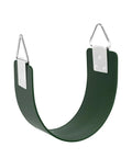 Beefy Heavy Duty Swing Seat With Metal Triangle Rings For Kids And Adults, Replacement Outdoor Swing Set Accessory, Green