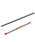 1/4 Inch By 8 Inch Long Drill Bit With Black Oxide Coating And Cobalt Alloy, shown with protective packaging