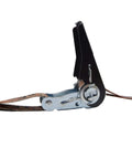 Heavy Duty 900 Lb Break Strength 8 Pack 10ft Ratchet Straps with metal ratchet mechanism and camouflage strap