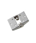 Damping torque hinge, stainless steel, for industrial pivot doors, 3.5 Nm, 1 piece