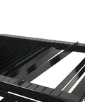 Close-up of Portable Plasma Cutting Table With Wheels For No-Fuss Moving, Spark-Proof CNC Table For Plasma And Laser Cutting, showing dividers
