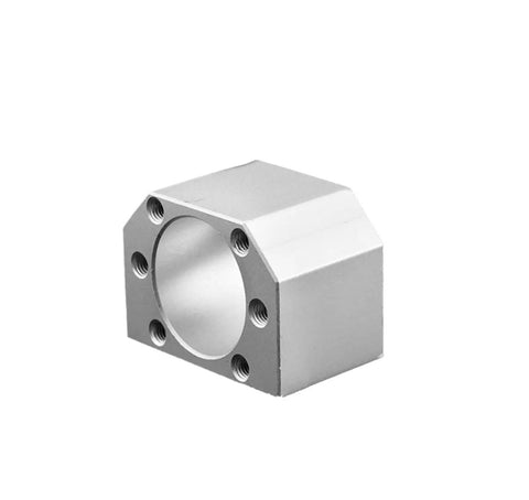 HGH20CA carriage block for Heavy Duty SFU1605 Ballscrew Kit With HGR20 Linear Rails, used in CNC machines for precision.