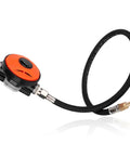 Dope Scuba Regulator Second Stage Mouthpiece For Diving Gear with black hose and orange casing, Explorer Level equipment