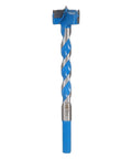 ABOOFAN woodworking hole opener drill bit, hard alloy, 25x125mm, blue and silver