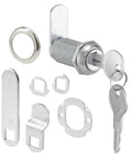 Keyed Alike Drawer And Cabinet Lock Set For File Cabinets Stainless Steel Diecast 1 3/8 Inch Length Fits 1 Inch Panels Components