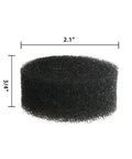 10 Pack 2.1 Inch Round Intake Filter Replacement For Air Compressors, Universal Fit For Craftsman, 40 PPI Foam