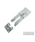 Clip Style Must-Have Galvanized Iron Sofa Connector with screws for modular sectional frames, furniture repair stable lock buckle.