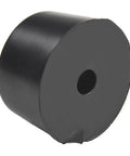 Four Pack Rubber Equipment Feet for Speaker Cabinets 19mm tall with 33mm diameter showing side view and center hole