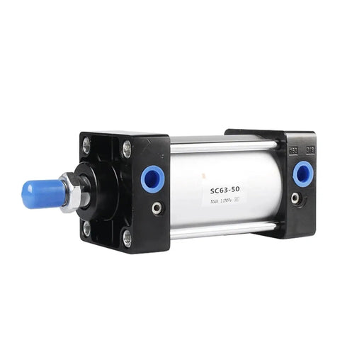 Heavy Duty Double Acting Pneumatic Tie Rod Air Cylinder Built Different With Smooth Operating Piston And Tough As Nails Steel Body For Serious Industrial Grind And Quality Components
