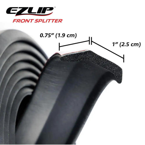 Front Splitter Pro Universal 2 Inch Lip Spoiler For Cars, Protect And Customize Your Ride With A Dope, Aggressive Look And Solid Low Profile Durability, Easy Install, Black