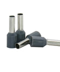 Grey 1000Pcs AWG12 Wire Ferrules Terminals Kit With Insulated Cord Pin Ends for Electrical Panels and Wiring Projects in Industrial Machinery