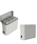 3 In 1 Battery Charging Dock For Mini Drones, Fast Charging Hub For Drone Batteries, JHD CFLY Spare Parts Station, open view.