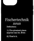 Fischertechnik Skiers Souvenir Case For Your Smartphone Not Your Basic Phone Cover Hilarious Fake Definition Style Case For Skiers And Snowboarders On Winter Vacations Slopeside Crew Gift Idea, black TPU case