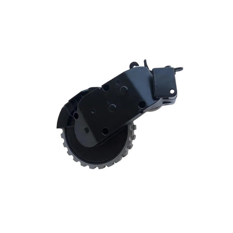 Heavy Duty Robot Vacuum Cleaner Wheel Motor Replacement Kit features black left drive roller for smooth carpet traversal.
