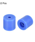 No Drama Silicone Bed Mounts For 3D Printer Hot Bed Leveling Columns And Vibration Dampeners 12 Pack Blue 16mm size silicone mounts