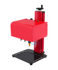 Boss Level Pneumatic Dot Peen Marking Machine Running Tight As A Drum With Deep Carving Power For Everyday Metalwork And Garage Builds Across A Heavy Duty Two Hundred By One Thirty Millimeter Work Table, red marker on black base.