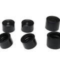 Pro Grade Rubber Pivot Cups For Skateboard And Longboard Trucks Replacement Set With Hardware Includes Four Medium Size And Two Large Size