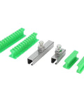 Slide Hammer Dent Removal Tool For Cars And Metal Surfaces, Paintless Dent Repair Kit, Quick Fix Dents, Paint Safe with green attachments