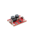 Ten Pack DC To DC Buck Boost Power Supply Module With Input From Two Point Five To Fifteen Volts And Output Of Three Point Three Volts Up To Six Hundred Milliamps Automatic Step Up Down Board for electronics projects, side view.