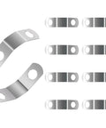 10 Pack Pop Up Clevis Clips For Toilet Tank Repair Durable Replacement Hardware Compatible With 34807 Easy Install DIY Fix It Kit Spare Clips Included For Quick Fixes And Future Needs Budget Friendly For DIYers, stainless steel