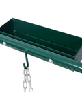 Close-up of Heavy Duty Dual Cylinder Hand Truck Cart With 440 Pound Load Capacity For Welding Equipment Mobile Dolly green tray