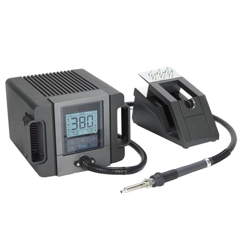 TR1100 SMD Rework Station Hot Air Soldering System With 200W Power Lead Free Welding Platform ESD Safe For Phone PCB Repair