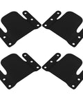 Sectional Couch Connectors Kit With Sofa Hooks Heavy Duty Iron Furniture Parts Four Piece Black Set for Modular Couches