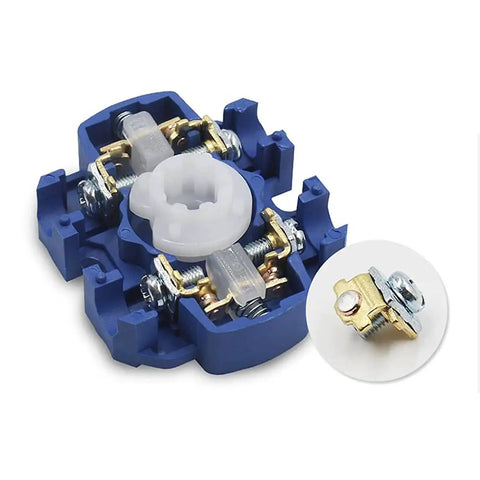 Heavy Duty Universal Changeover Selector Switch For Power Transfer, Two Position, Twelve Terminals, 380V 25A Rotary Cam Switch, flame retardant housing