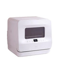 No Sweat Countertop Dishwasher For Heavy Duty Plates And Produce Wash With Front Load Door and smooth design with digital display.