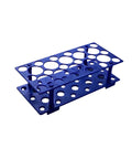 Blue Polypropylene Centrifuge Tube Rack For 10ml 15ml And 50ml Tubes, 28 Well Detachable Plastic Stand, Test Tube Holder