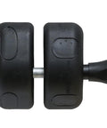 MagnaLatch Side Pull Gate Latch 2-3/4 Inch Adjustable Stainless Steel Components Black Finish horizontal view