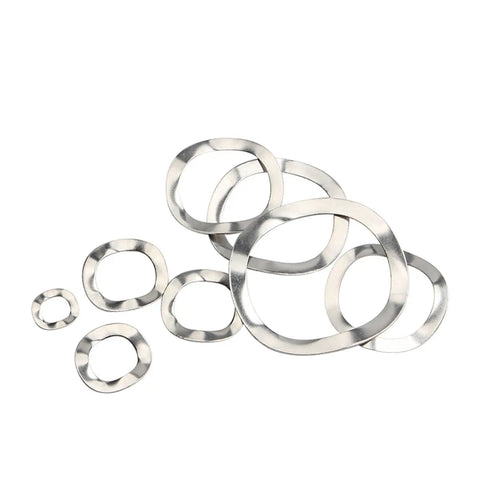 Go-To Lock Washer Assortment Kit 304 Stainless Steel Wave Washers Set M3-M41, assorted wave washers