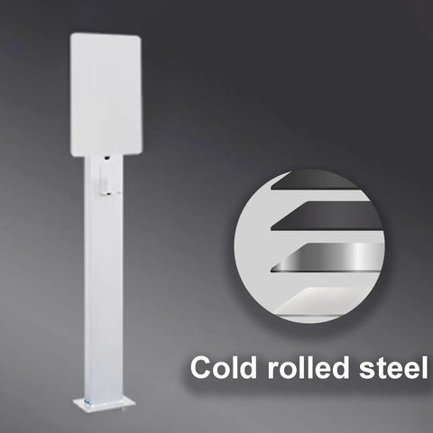 Badass EV Charger Protection Box For Outdoor And Garage Storage, Rain Resistant Heavy Duty Steel Cover showcasing cold rolled steel material.