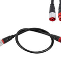 Beefed Up E Bike Motor Extension Cable 70cm 27.5 Inch Waterproof Aluminum Connector 8mm Wire Outdoor Weather Resistant 1121AG 1121AM Compatible