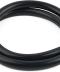 Coiled 5ft silicone heater hose, 3/4 in ID, black automotive coolant hose for vehicle cooling systems