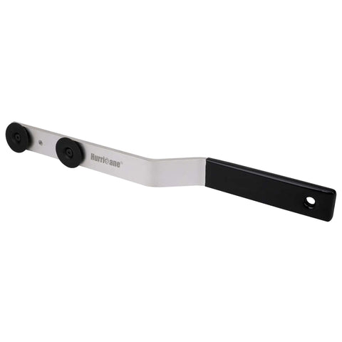 Heavy Duty Aluminum Duct Stretcher Tool For HVAC Sheet Metal Ductwork Installation, 16 Inch Duct Connector With Offset PVC Handle