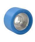 Reign 62mm By 42mm Roller Skate Wheels With Vanguard Urethane And Aluminum Hubs Sapphire 98A 8 Pack Durable High Speed For Speed Racing And Freestyle Skating Smooth Roll And Long Lasting close-up view