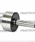 Lathe Revolving Live Center Bull Nose MT3 Morse Taper Shank for Pipe and Tube Workholds, side view of heavy duty design