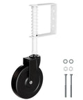 Spring Loaded Gate Caster Wheel 5 Inch Tough As Nails Heavy Duty Gate Wheel With 360 Degree Swivel For Outdoor Wooden Gates