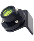 Bubble Tower Blister Tower Ruler for Survey, Green, close-up of black bubble level tool for accurate measurements.