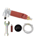 Heavy Hitter 4 Inch Pneumatic Angle Grinder With Water Cooling System Built For Serious Milling Polishing And Shaping Work That Runs Cool And Never Breaks A Sweat with attachments.
