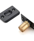 Adjustable Ball Catch for Doors and Closets Black Ball Bearing Latch with Hidden Cylinder No Sweat Easy Install Pro Grade Durable Door Hardware