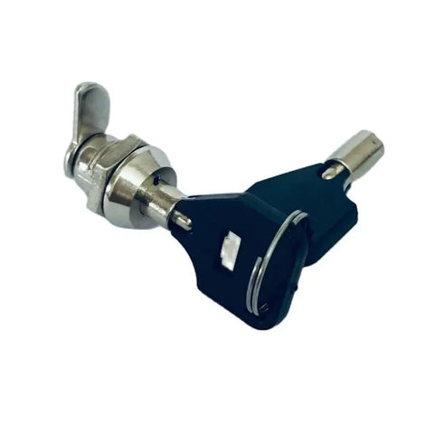 Tubular Cam Lock For Home Security Drawer Cabinet Mailbox Door With 2 Keys MS102 Nickel Plated Cylinder Lock