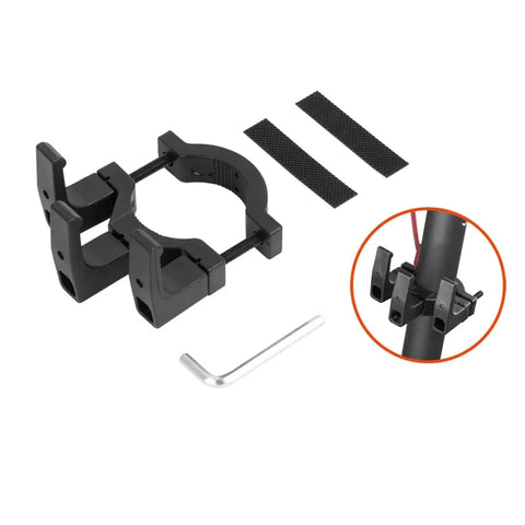 4 Pack Front Hook Dual Claw Rack For M365 Pro 1S Pro 2 Electric Scooter And Skateboard Storage Hanger with installation tools