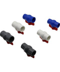 Super Durable PVC Ball Valve Featuring Precision Leak Proof Sealing And A Smooth Turning Handle Perfect For Water Line Repairs Matches 20 25 32 40 Mm Inner Diameters in various colors