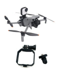 Top Mounted Camera Mount Adapter For DJI Mini 5 Pro And Mini 4 Pro Mini 3 Pro Osmo 360 Insta360 GO Ultra GO 3S with drone and bracket