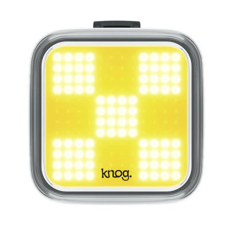 Blinder Front Bike Light With 200 Lumen Rechargeable LED Headlight, Integrated USB Charging, 8 Light Modes, IP67 Waterproof, Grid Design, Fits 22 To 32 Mm Handlebars, Lit For Night Rides And Daily Commutes