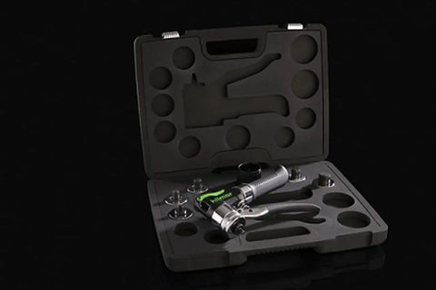 Compact Swage Tool Kit With Case For HVAC Maintenance And Repairs Single Hand Hydraulic Swaging Tool For 5/16 To 1-5/8 Inch Tubing
