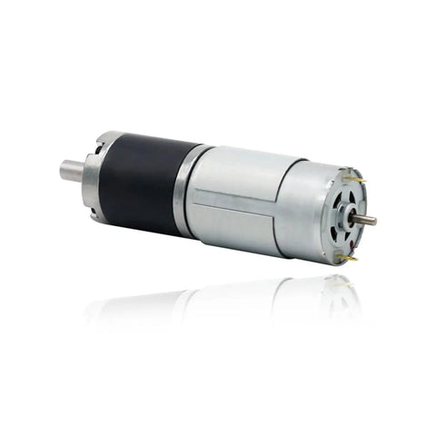 Planetary DC Reduction Motor With Beefy Torque Metal Gearbox, Low Speed 12V Drive, 42 RPM, ideal for robotics and DIY projects
